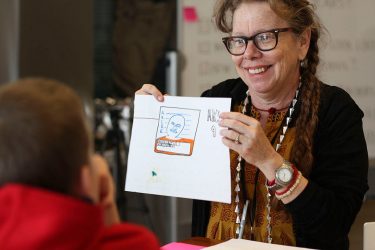 Picture This: Lynda Barry Brings Passion for Nurturing Creativity to UW-Madison and Community