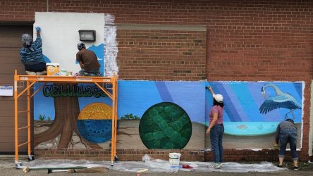 Madison Magazine: New Mural Celebrates Fusion of Science and Art