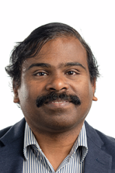 Jayaraman Tharmalingam was born and brought up in a small village in Tamil Nadu, India. He has been interested in science and math since childhood and dreams of becoming a scientist. He graduated from Christian Medical College, Vellore, India, and completed his first postdoctoral research in a collaborative research project at RIKEN, Tokyo University of Science, and Chiba University, Japan. He is an interactive and friendly person who has a bunch of friends. His hobbies are reading books and traveling. The May MIDAS lab generates and integrates multi-omics data to develop multi-scale theoretical models of host-pathogen, microbial and molecular biology systems. <a href="https://wid.wisc.edu/people/jayaraman-tharmalingam/"> [...]</a>
