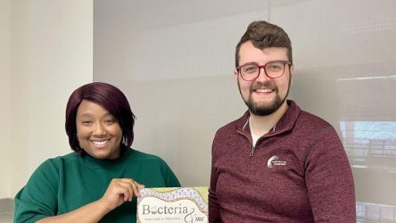 Learn about bacteria through UW-Madison Ph.D. students’ adult coloring book