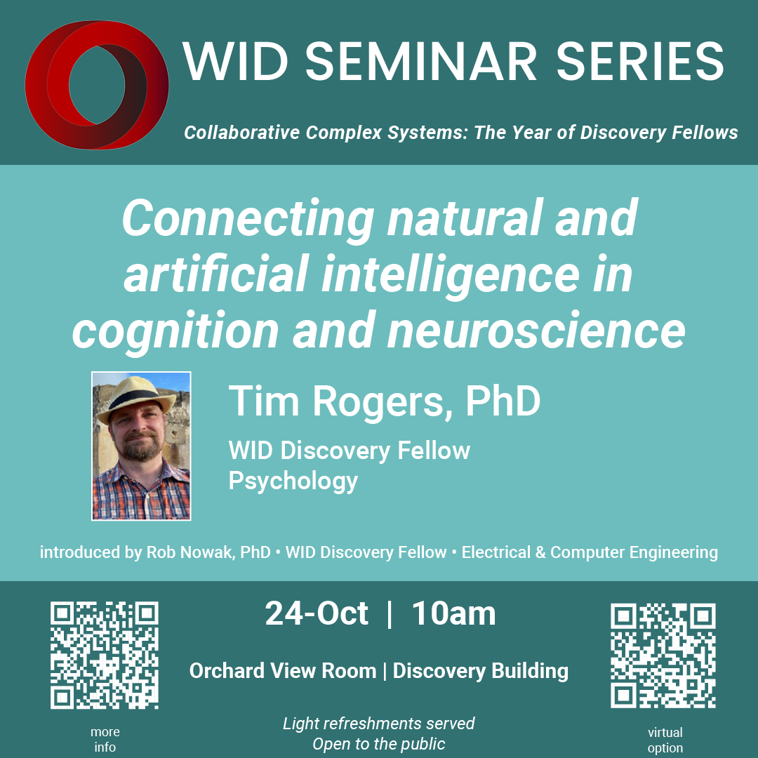Wid seminar series 10/24 at 10am