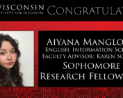 WID congratulates Aiyana Manglona
